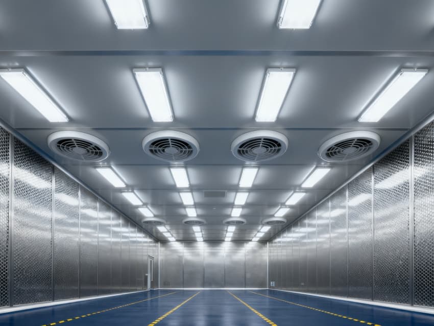 合肥萬級新能源凈化車間裝修工程